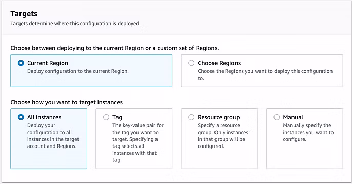 AWS Config recording setup